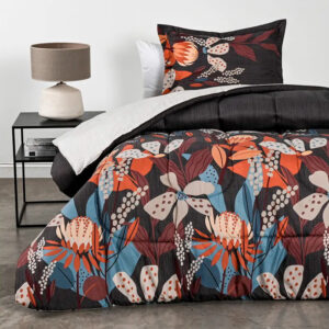 Plumón Estampado 1.5 Plazas / Branch - Cannon