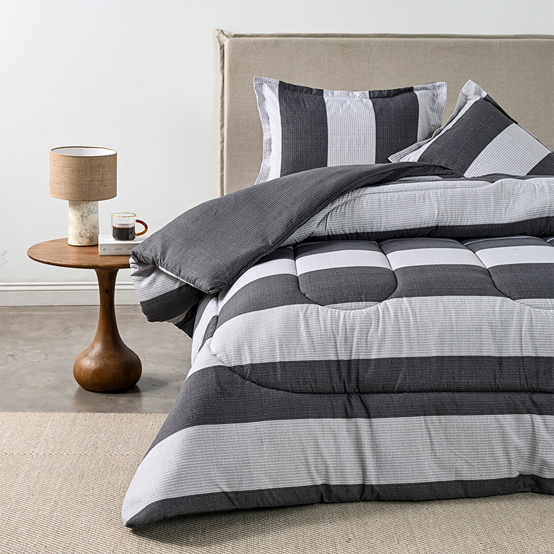 Plumón Estampado 2 Plazas / Noir - Cannon