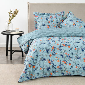 Quilt Estampado 2 Plazas / Citrus - American Family by Cannon