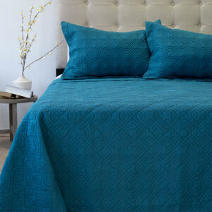 Quilt Bubbly 2 Plazas / Azul Marino - Doral