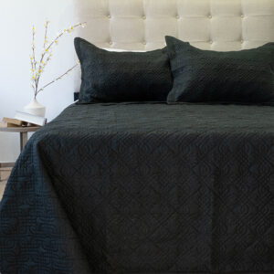 Quilt Bubbly 2 Plazas / Negro - Doral