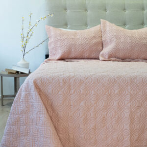 Quilt Bubbly 2 Plazas / Rosa Pastel - Doral
