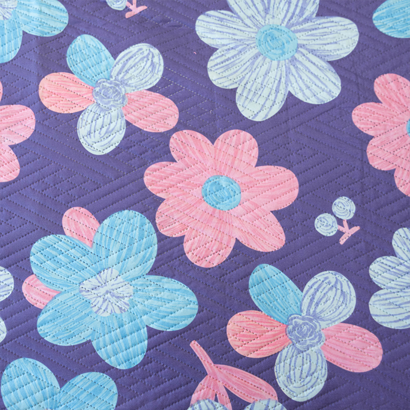 Quilt Hotpress Estampado Infantil 1.5 plazas / Flores - Doral - Imagen 2