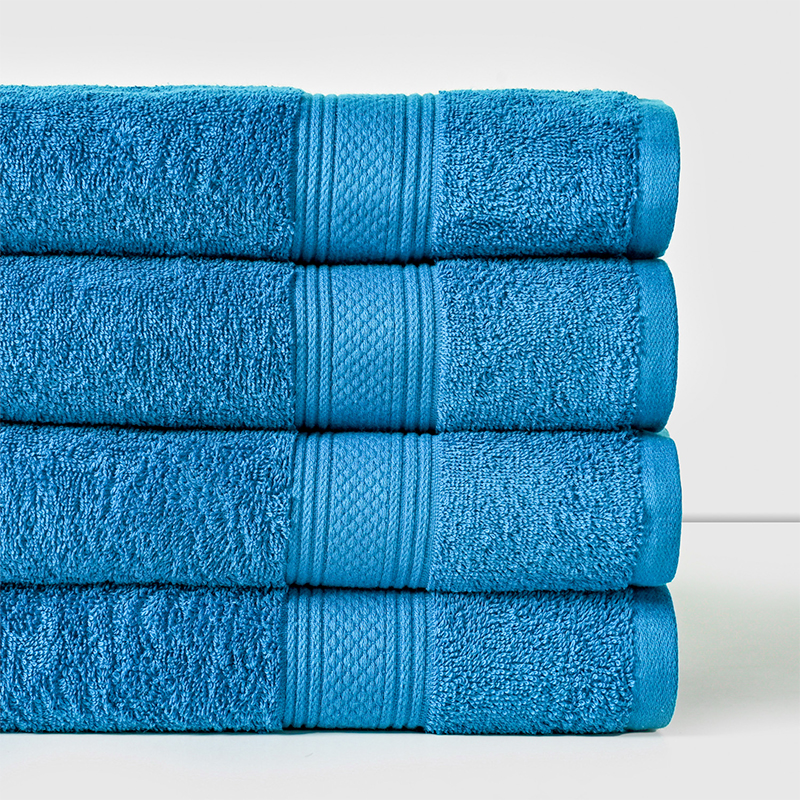 Toalla de Mano 100% Algodón 450 grs. 45x80 cm / Cobalto - American Family by Cannon - Imagen 2