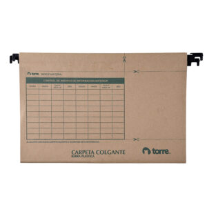 Carpeta Colgante Kraft Barra Plástica - Torre