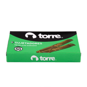 Sujetador Dorado 50 Unid. - Torre