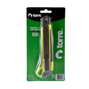 Cuchillo Cartonero Grande C/Riel-Goma - Torre