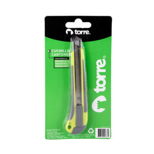 Cuchillo Cartonero Chico C/Riel-Goma - Torre