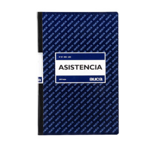 Libro De Asistencia 100 Hojas - Auca