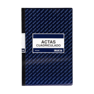 Libro De Actas Cuadriculado 100 Hojas - Auca