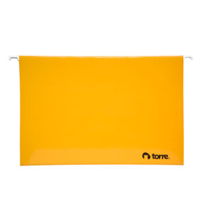 Carpeta Colgante con Barra Metálica / Amarillo - Torre
