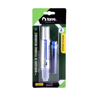 Marcador de Pizarra Recargable / Azul - Torre