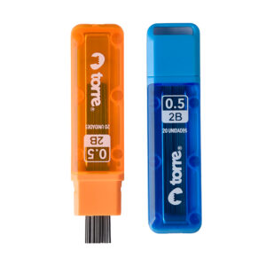 Repuesto Minas 0.5 mm. 2B Blíster 2 Und. - Torre