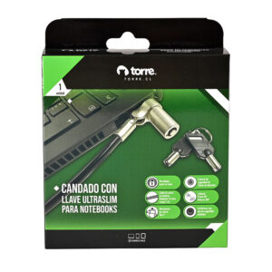 Candado de Seguridad Para Notebook 2M Ultra Slim - Torre
