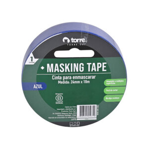 Cinta Masking Azul 24mm. x18m. – Torre