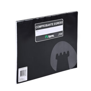 Comprobante Egreso 50 Hojas. - Torre