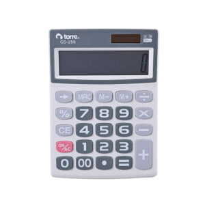 Calculadora Grande Blanca 259 - 12 Dígitos - Torre