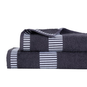 Set 2 Toallas Egyptia 460gr. / Marengo - Mashini