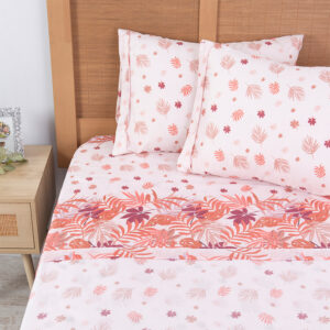 Sábana Microfibra 2 Plazas / Ginkgo - Plumetti