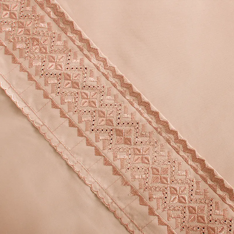 Sábanas Microfibra Broderie 2 Plazas / Damasco - Plumetti - Imagen 2