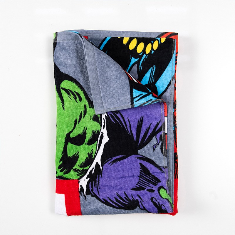 Toalla de Playa 70x140cm. / Avengers Logo - Mashini - Imagen 3