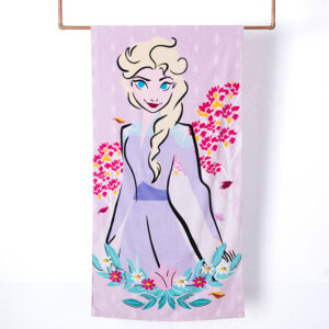 Toalla de Playa 70x140cm. / Frozen Flores - Mashini