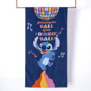 Toalla de Playa 70x140cm. / Stitch Disco - Mashini