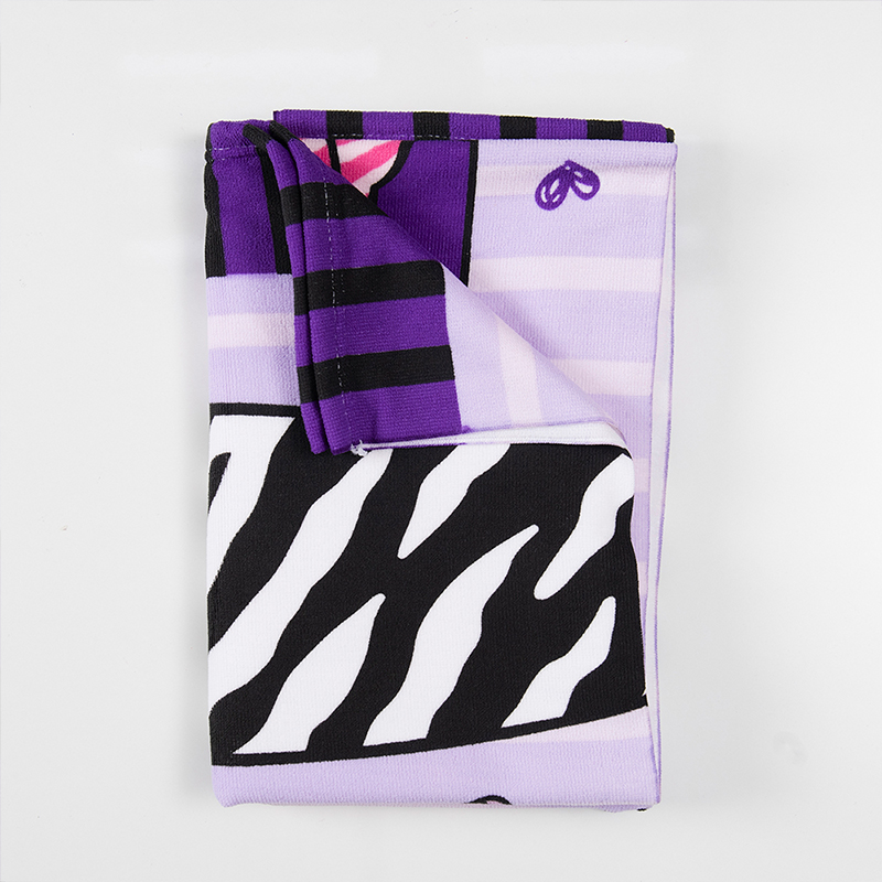 Toalla de Playa Microfibra 70x140cm. / Kuromi Cebra - Mashini - Imagen 3