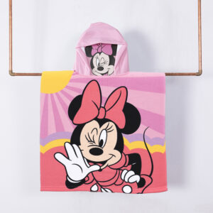 Toalla de Playa con Capucha 60x120cm. / Minnie Choose - Mashini