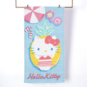 Toalla de Playa 70x140 cm + Bolso / Hello Kitty Besties - Mashini