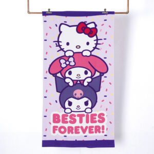 Toalla de Playa 70x140 cm + Bolso / Hello Kitty Pool - Mashini