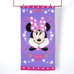 Toalla de Playa 70x140 cm + Bolso / Minnie Pájaro - Mashini