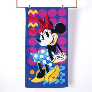 Toalla de Playa 70x140 cm + Bolso / Minnie Gráfica - Mashini