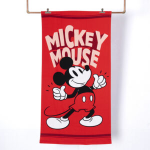 Toalla de Playa 70x140 cm + Bolso / Mickey Vintage - Mashini