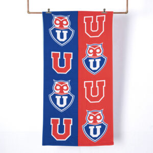 Toalla de Playa 70x140 cm + Bolso / U de Chile Gan - Mashini