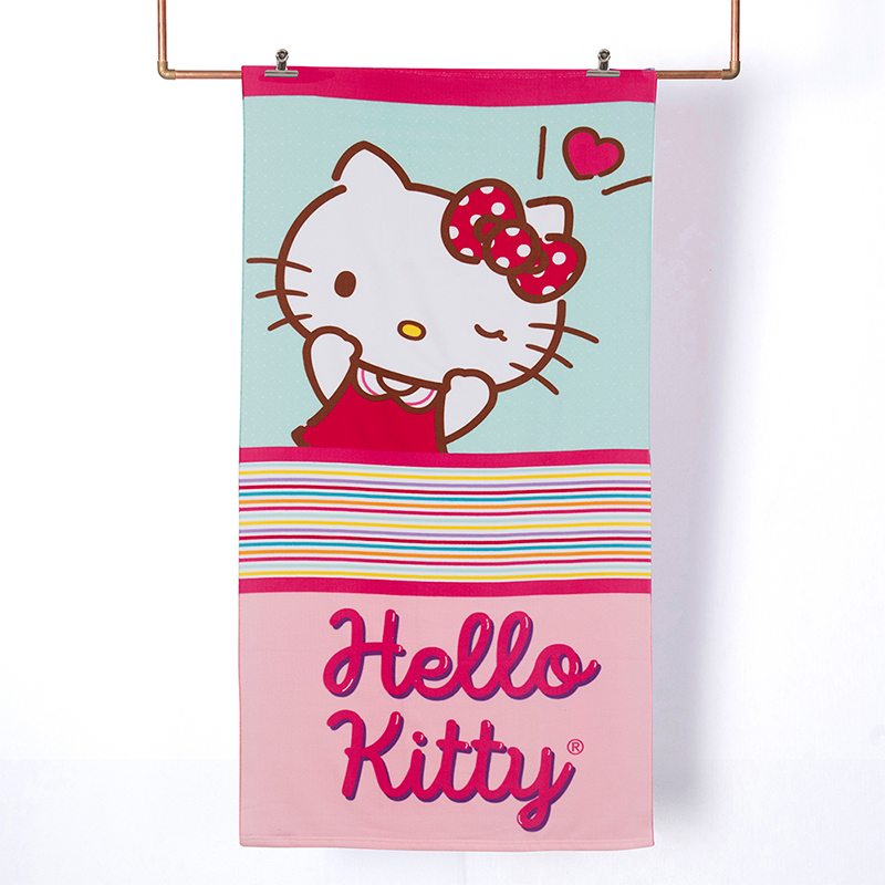 Set Toalla 70x140cm + Lentes de Agua /Hello Kitty Raya - Mashini - Imagen 2