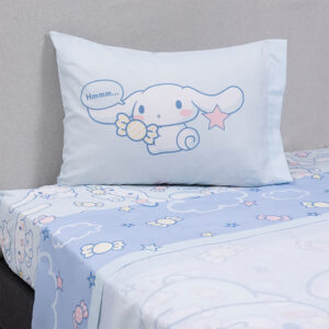 Juego Sábana Microfibra Single / Cinnamoroll Candy - Mashini