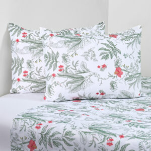 Juego de Sábanas Estampadas 200 Hilos 2.5 Plazas / Mangoa - Cannon