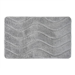 Piso de Baño Tufted Waves 50x80 cms / Perla - Cannon