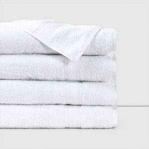 Toalla de Baño 100% Algodón 450 grs. 70x140 cm / Blanco - American Family by Cannon