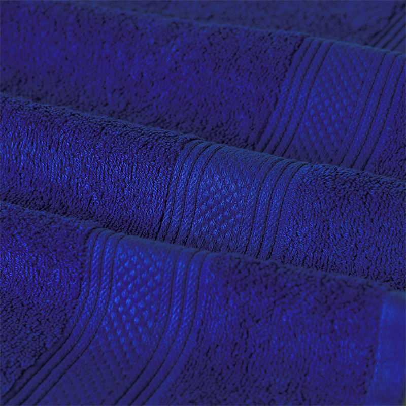 Toalla de Baño 100% Algodón 450 grs. 76x160 cm / Azul - American Family by Cannon - Imagen 3