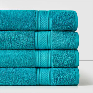 Toalla de Baño 100% Algodón 450 grs. 76x160 cm / Turquesa - American Family by Cannon