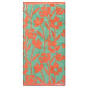 Toalla de Playa 420gr. 80x160 cm. Jacquard / Selena - Cannon