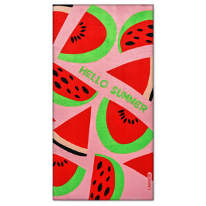 Toalla de Playa 320gr. 75x150 cm. Velour / Serenite - Cannon