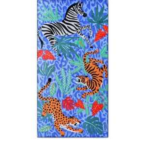 Toalla de Playa 360gr. 100x180 cm. Velour / Arusha - Cannon