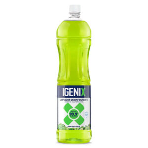 Limpiador Desinfectante 900 ml / Manzana Verde - Igenix