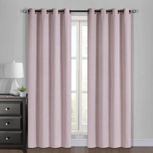 Set Cortinas Blackout 4P. Super Soft 140x220 / Rosado - Jovial