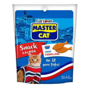 Snack Para Gatos 45 gr. / Salmón a la Parrilla - Master Cat