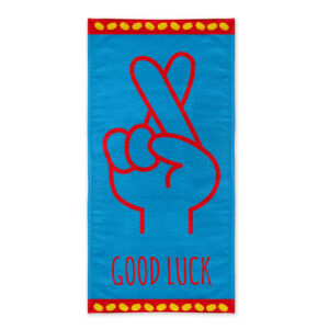 Toalla de Playa Velour 70x140 cm / Lucky - Chiteco by Lourdes