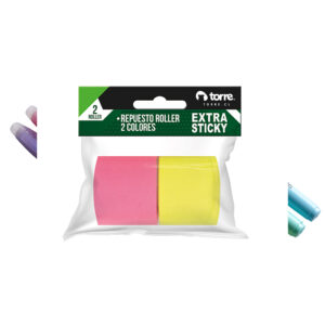 Blister Torre Notes Repuesto Roller 2 Colores - Torre